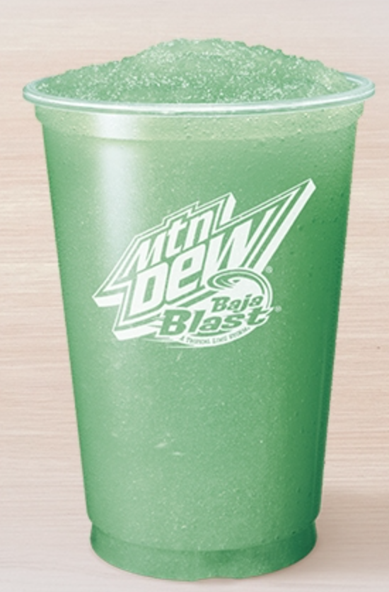 A picture of a baja blast freeze