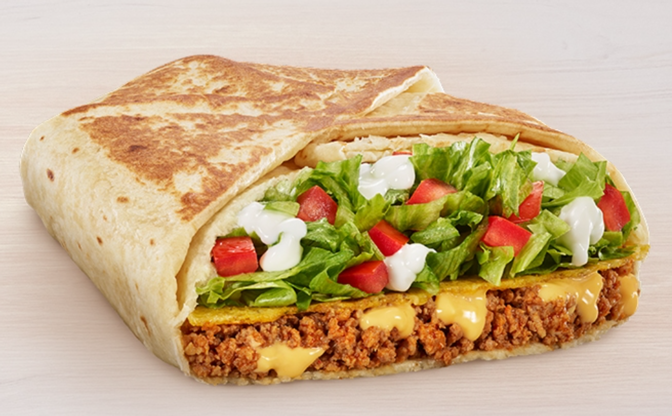 A picture of a crunchwrap supreme